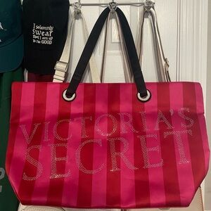 LE Victoria's Secret Vintage 2011 Black Friday Exclusive Large Bling Tote Bag